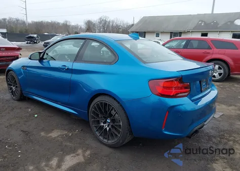 2021 BMW M2 Competition from USA, damaged, VIN WBS2U7C00M7G54670